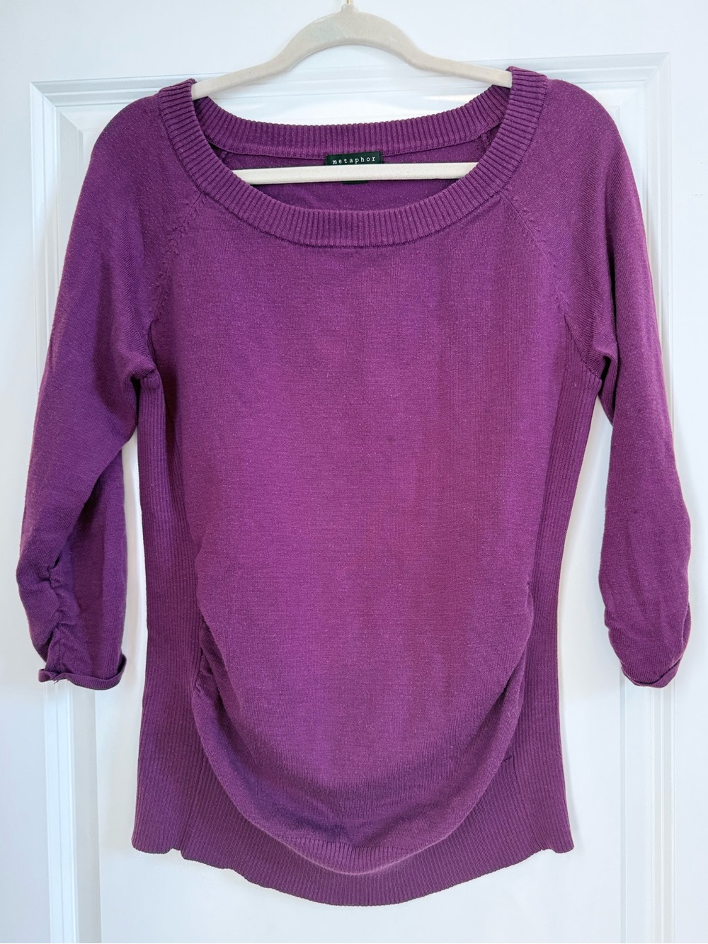 Metaphor Scoop Neck Sweater